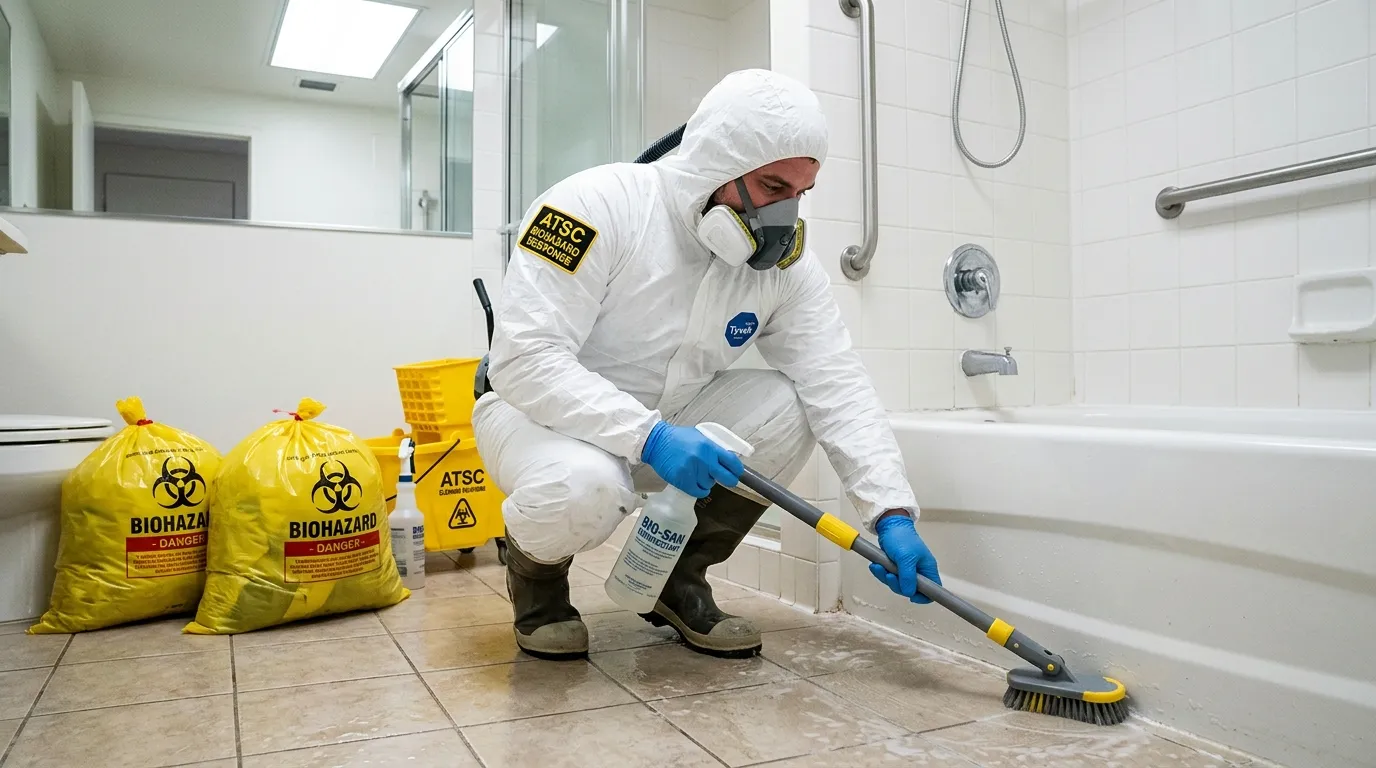 Decontamination equipment deployed for Blood Cleanup in Fruit Heights